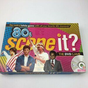 Scene It? 80s Edition Trivia Question & Answer DVD Movie Board Game